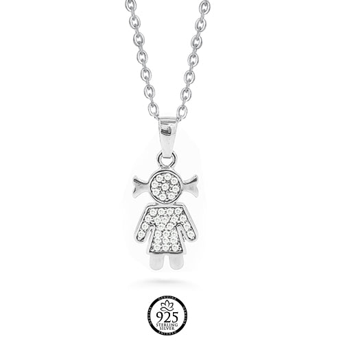 Sterling Silver My Little Girl Charm