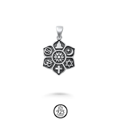Sterling Silver Divine Unity Charm