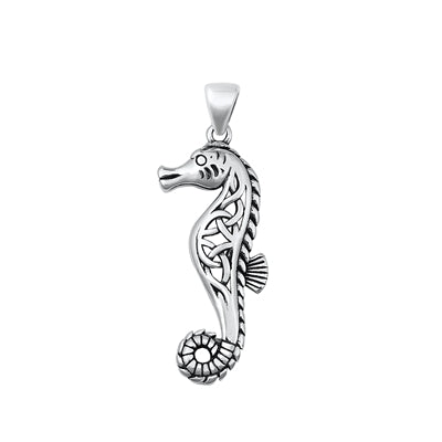 Sterling Silver Seahorse Charm