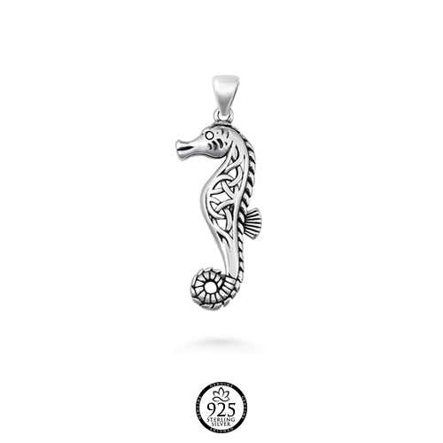 Sterling Silver Seahorse Charm