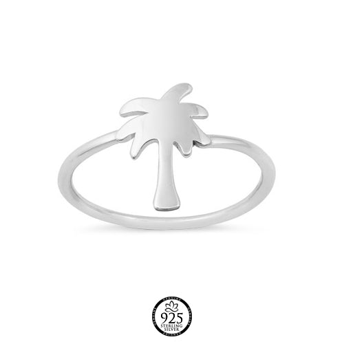 Sterling SilverSimple Palm Ring