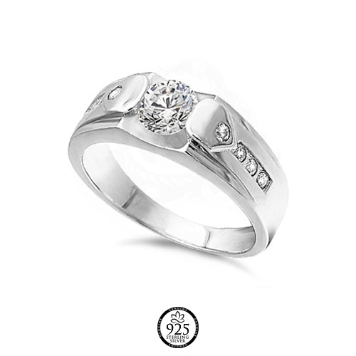 Sterling Silver Mauro Elegant Men Ring