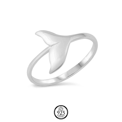 Sterling Silver Mermaid Tail Ring