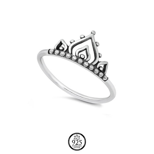 Sterling Silver Indian Bali Ring