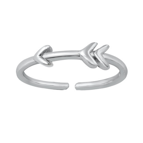 Sterling Silver Arrow Toe Ring