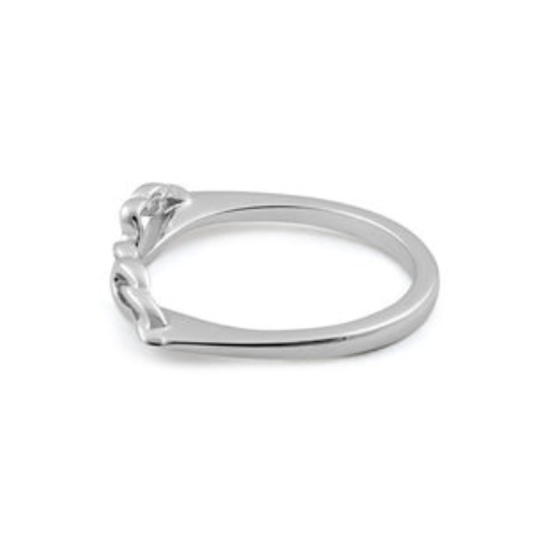 Sterling Silver Angel Wings Ring