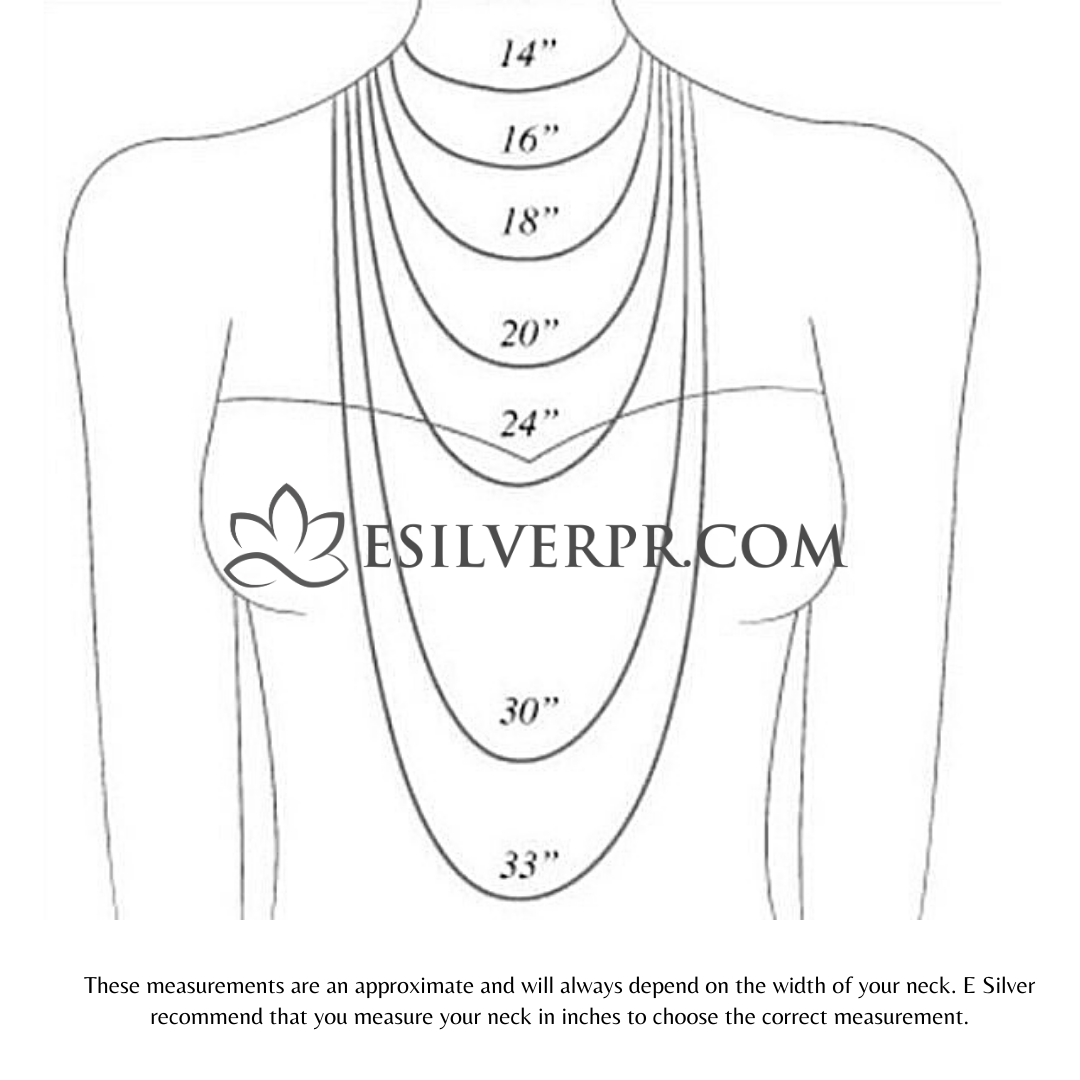 Sterling Silver Snake Chain Beads Necklace