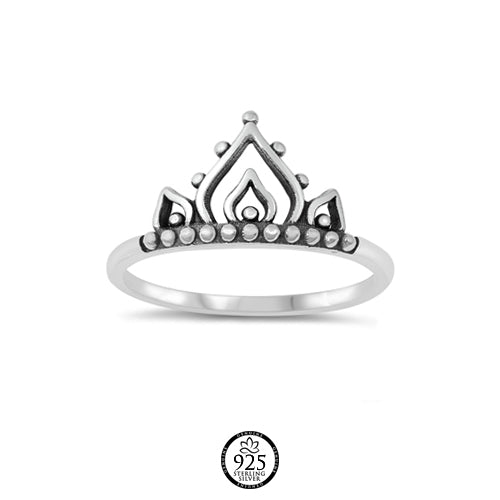 Sterling Silver Indian Bali Ring
