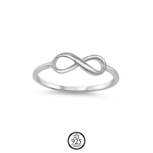 Sterling Silver Infinity Sign Ring