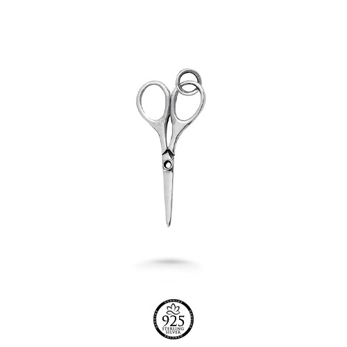 Sterling Silver Scissors Charm