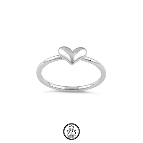 Sterling Silver Sweet Heart Ring