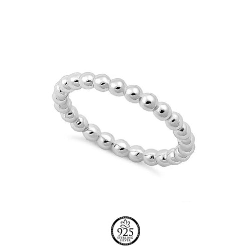 Sterling Silver Charis Beads Ring