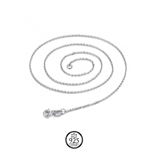 Sterling Silver Italian Cable Chain