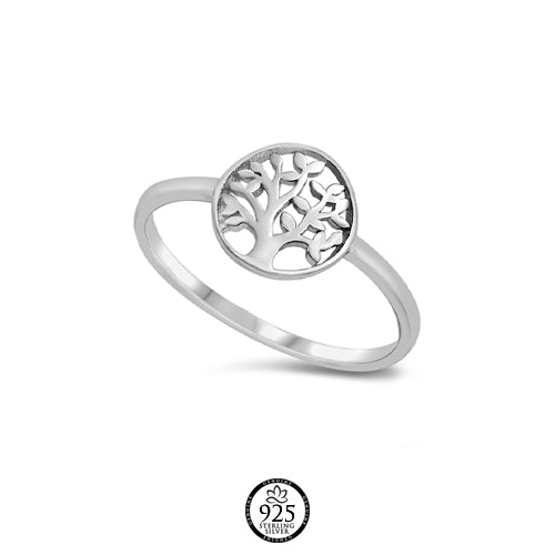 Sterling Silver Tree of Life Ring