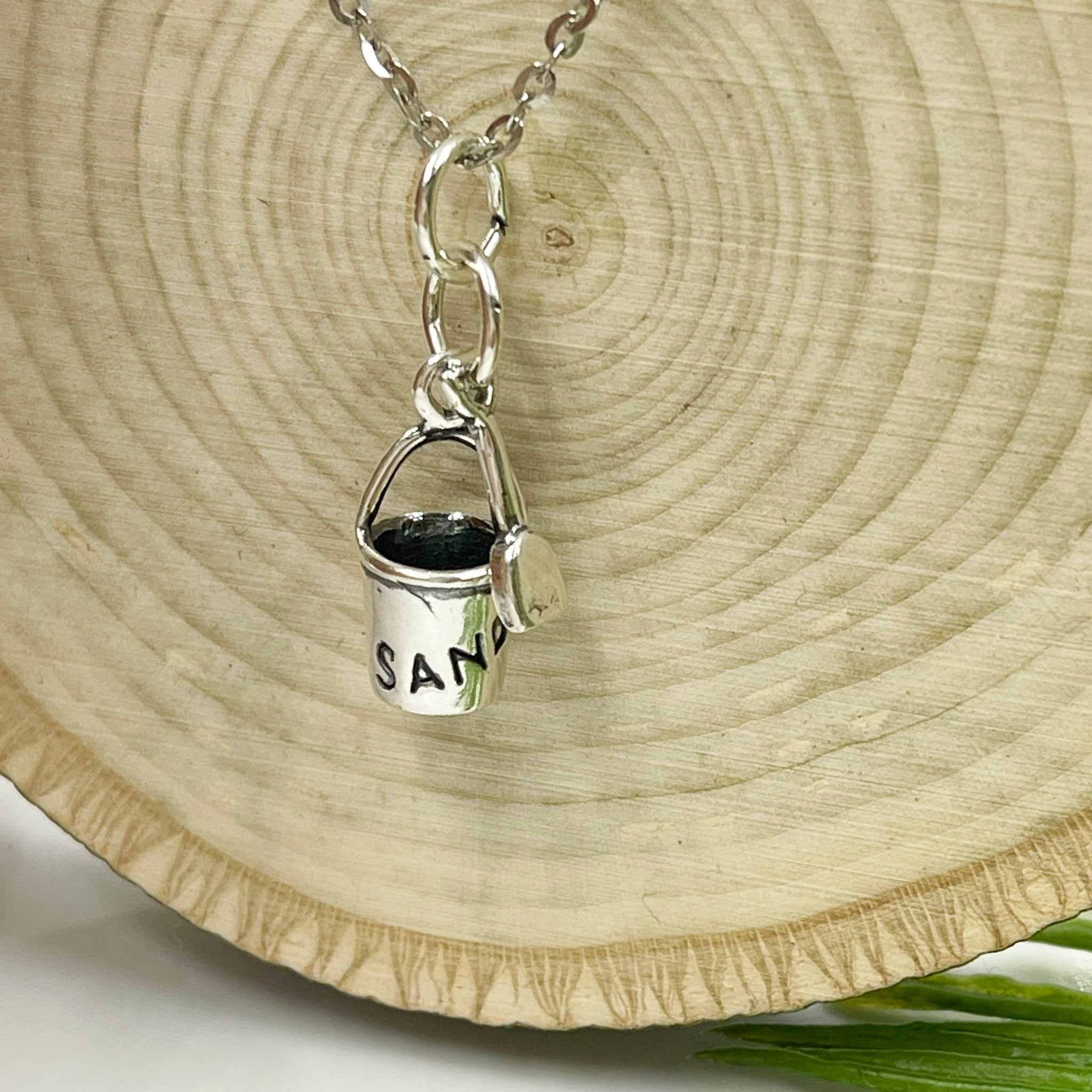 Sterling Silver Fun in the Sand Necklace