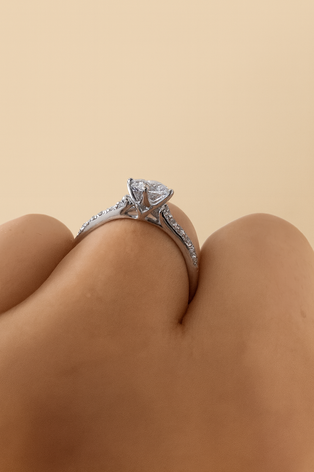 The Classy Round Cut Ring