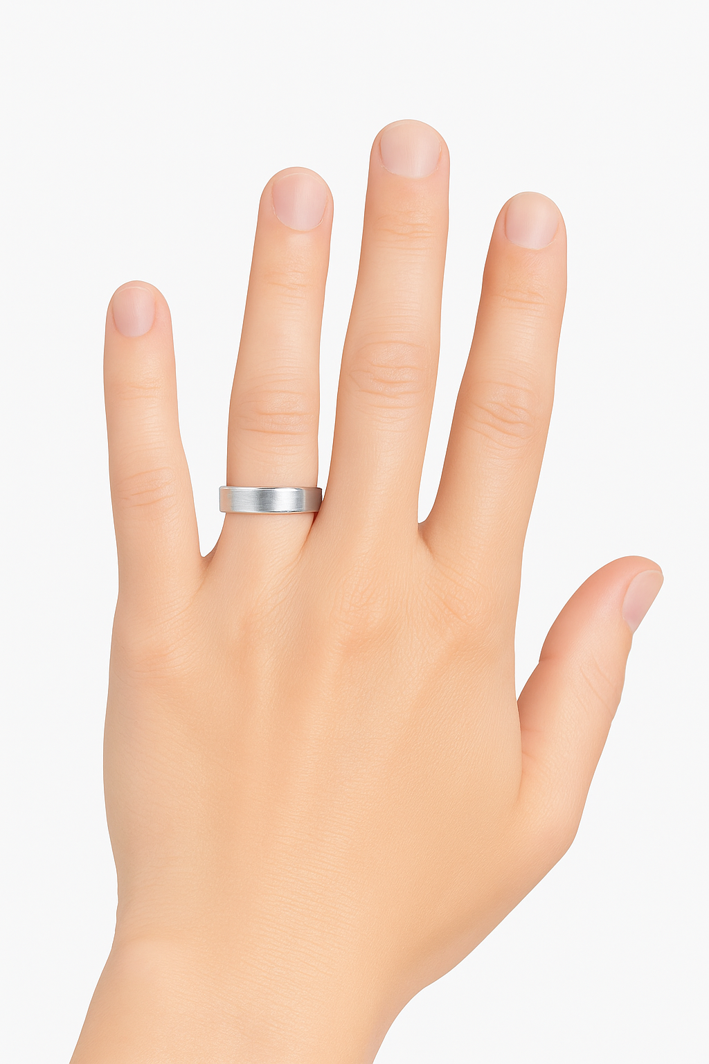 Tungsten Carbide Brushed Wedding Band