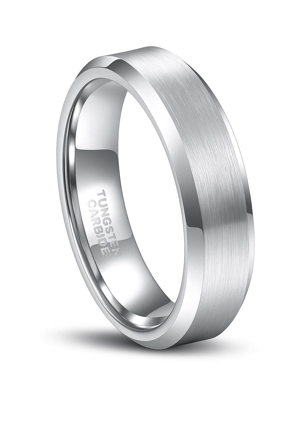 Tungsten Carbide Brushed Wedding Band