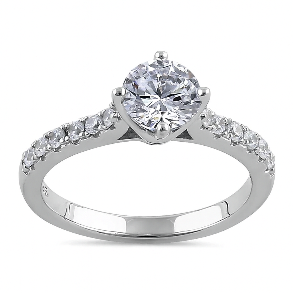 The Classy Round Cut Ring