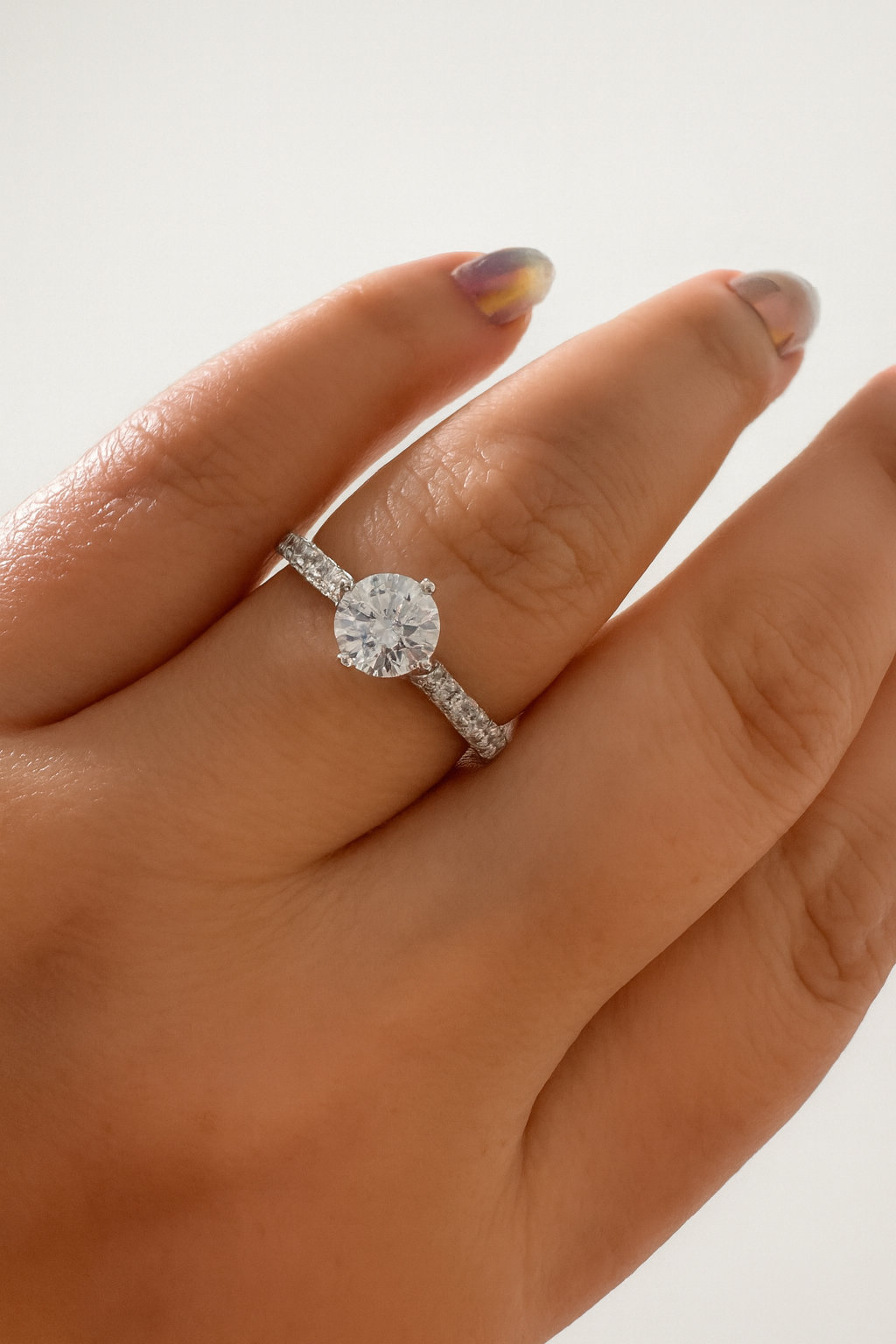 The Classy Round Cut Ring