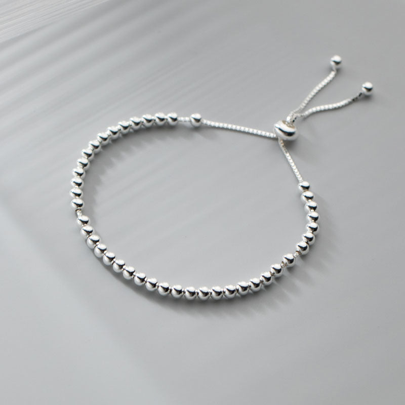 Sterling Silver Marea 3mm Bead Bracelet