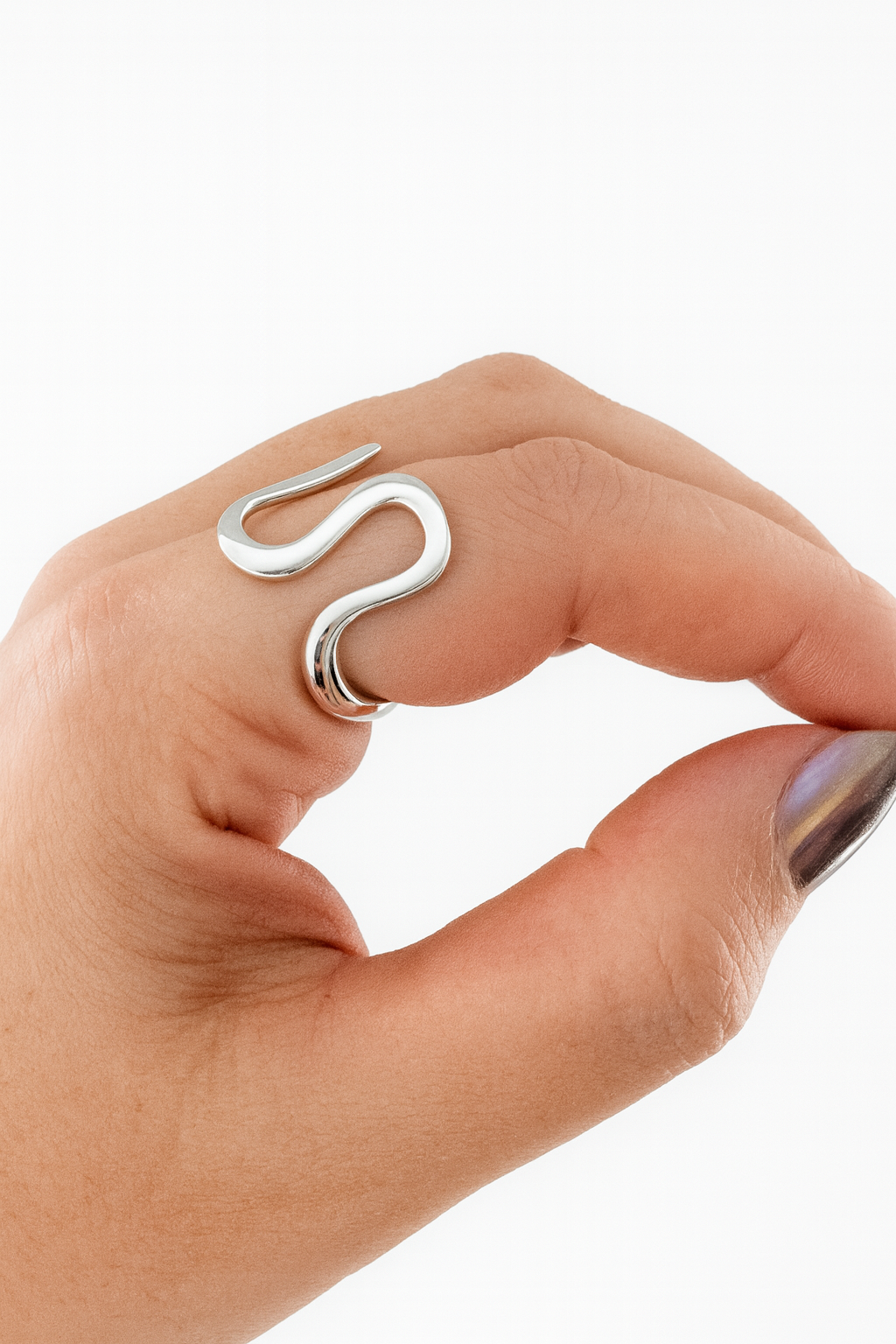 The Sculpted Flow Ring