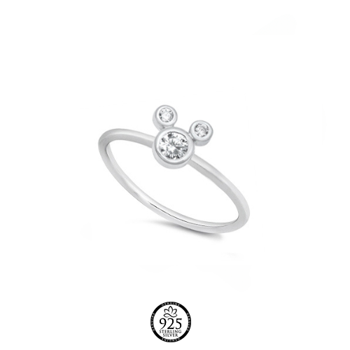 Sterling Silver Adorable Mouse Ring