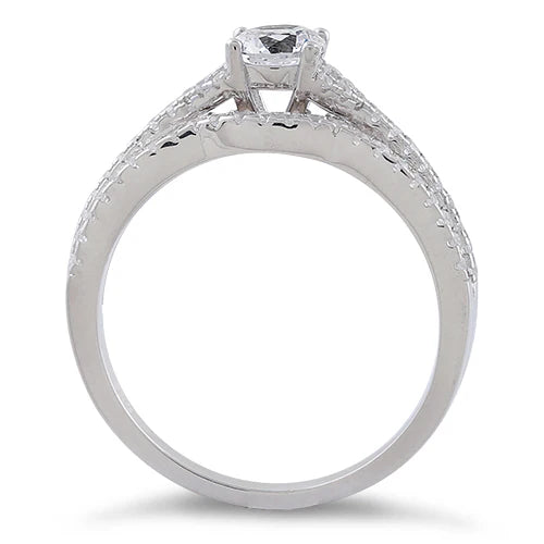 Sterling Siloe Engagement Ring