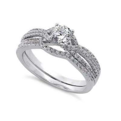 Sterling Siloe Engagement Ring