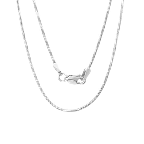 Sterling Silver Magic Snake Chain Necklace