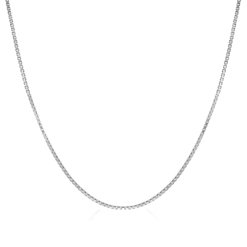 Sterling Silver Italian Box Chain 1.3mm