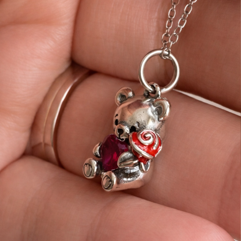 Teddy Bloom Necklace