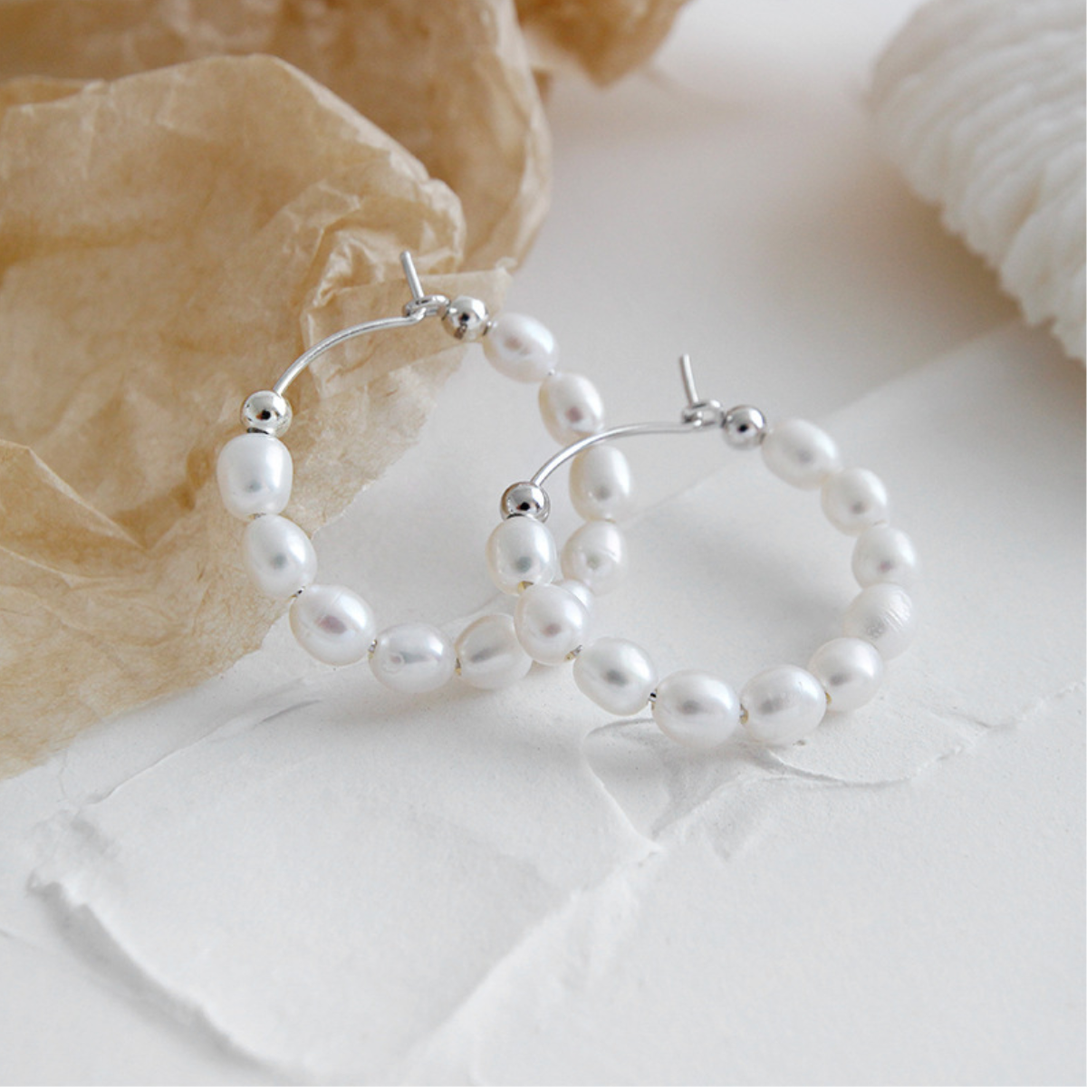 The Pearl Loop Hoops