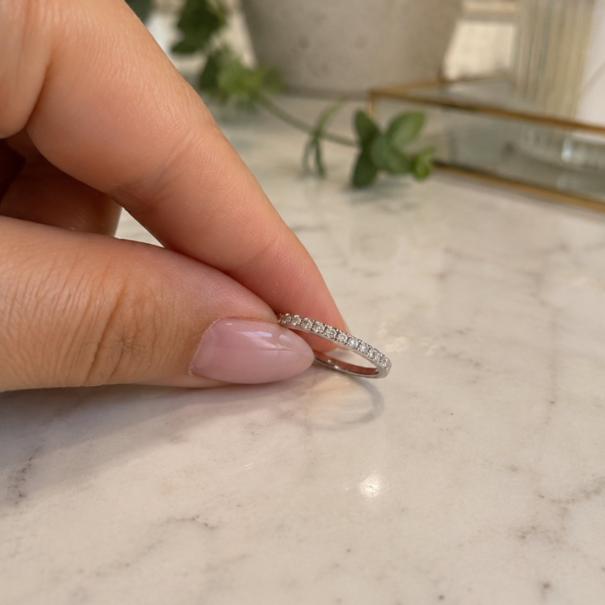 Classic Half Eternity Band