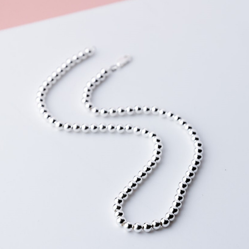 Sterling Silver Sophie Beads Necklace