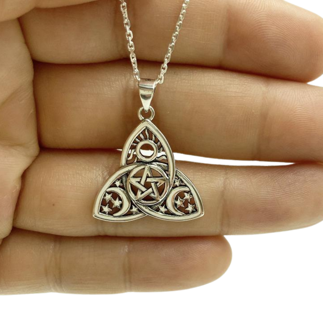 Sterling Silver Triquetra Charm