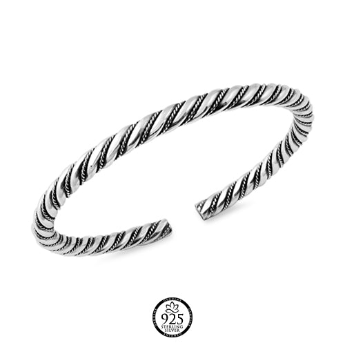 Sterling Silver Stefano Bangle Bracelet