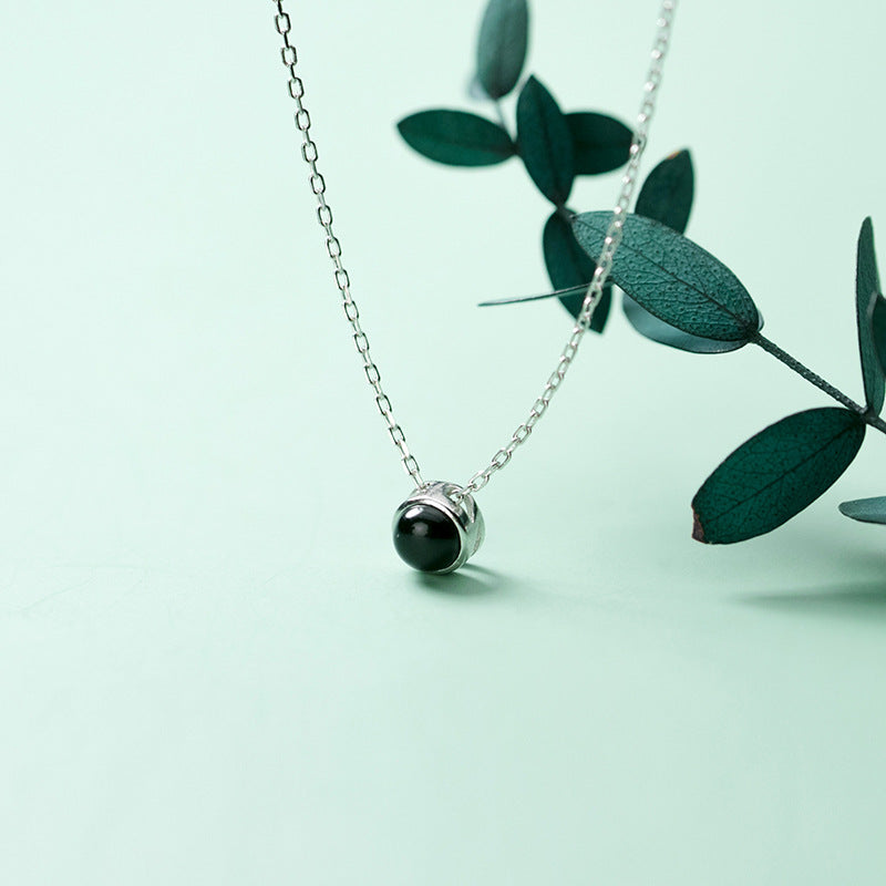 Sterling Silver Simple Vicky Necklace