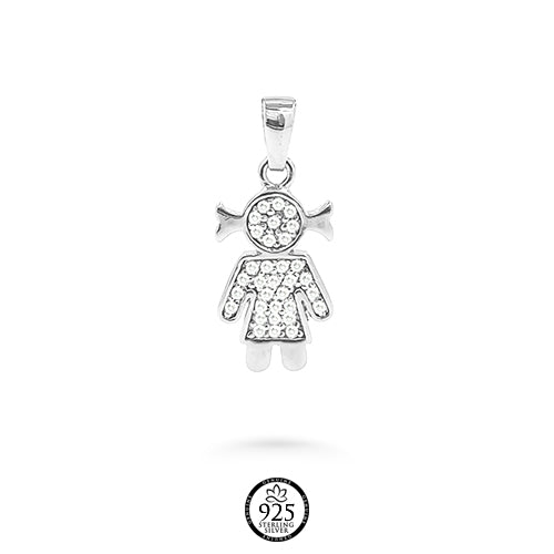 Sterling Silver My Little Girl Charm