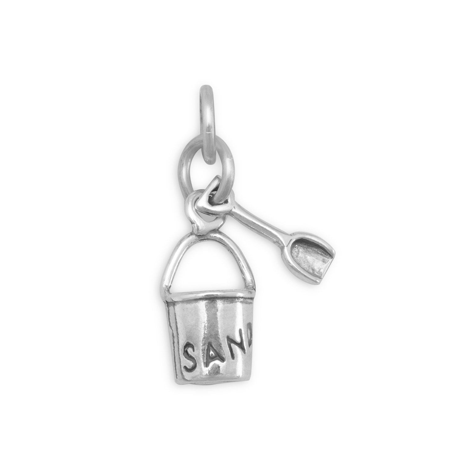 Sterling Silver Fun in the Sand Charm