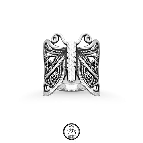 Sterling Silver Butterly Ring