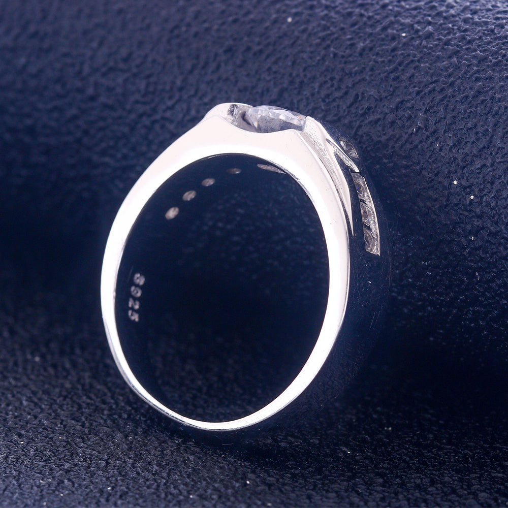 Sterling Silver  Mauro Elegant Men Ring