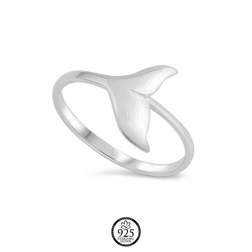 Sterling Silver Mermaid Tail Ring