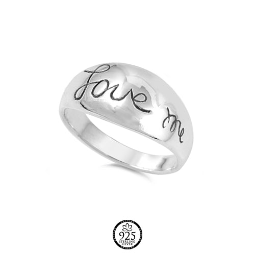Sterling Silver Self Love Ring