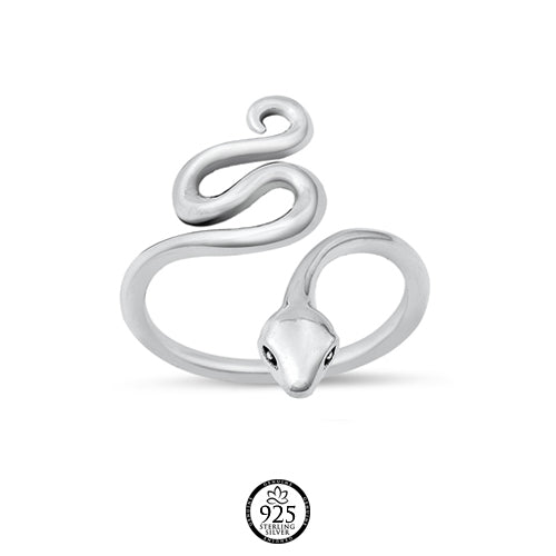 Sterling Silver My Simple Snake Ring