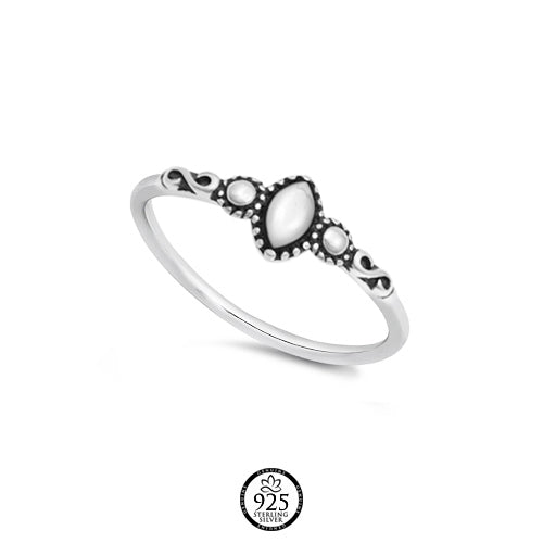 Sterling Silver Jaipur Bali Ring