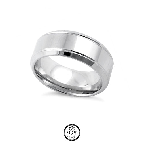 Sterling Silver Sir Marcus Wedding Ring