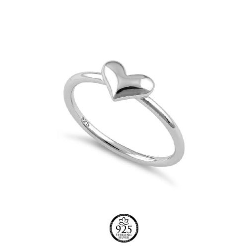 Sterling Silver Sweet Heart Ring
