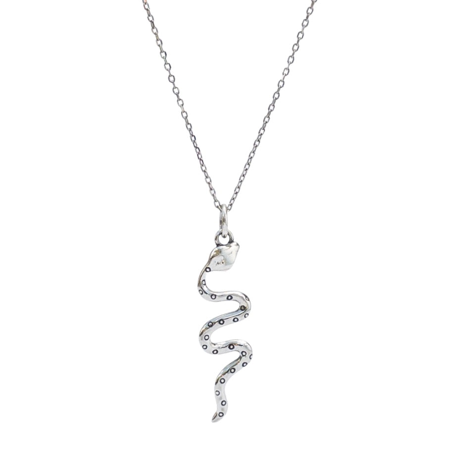 Sterling Silver My Gentle Snake Necklace