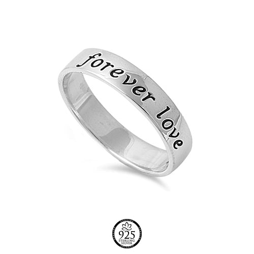 Sterling Silver Forever Love Ring